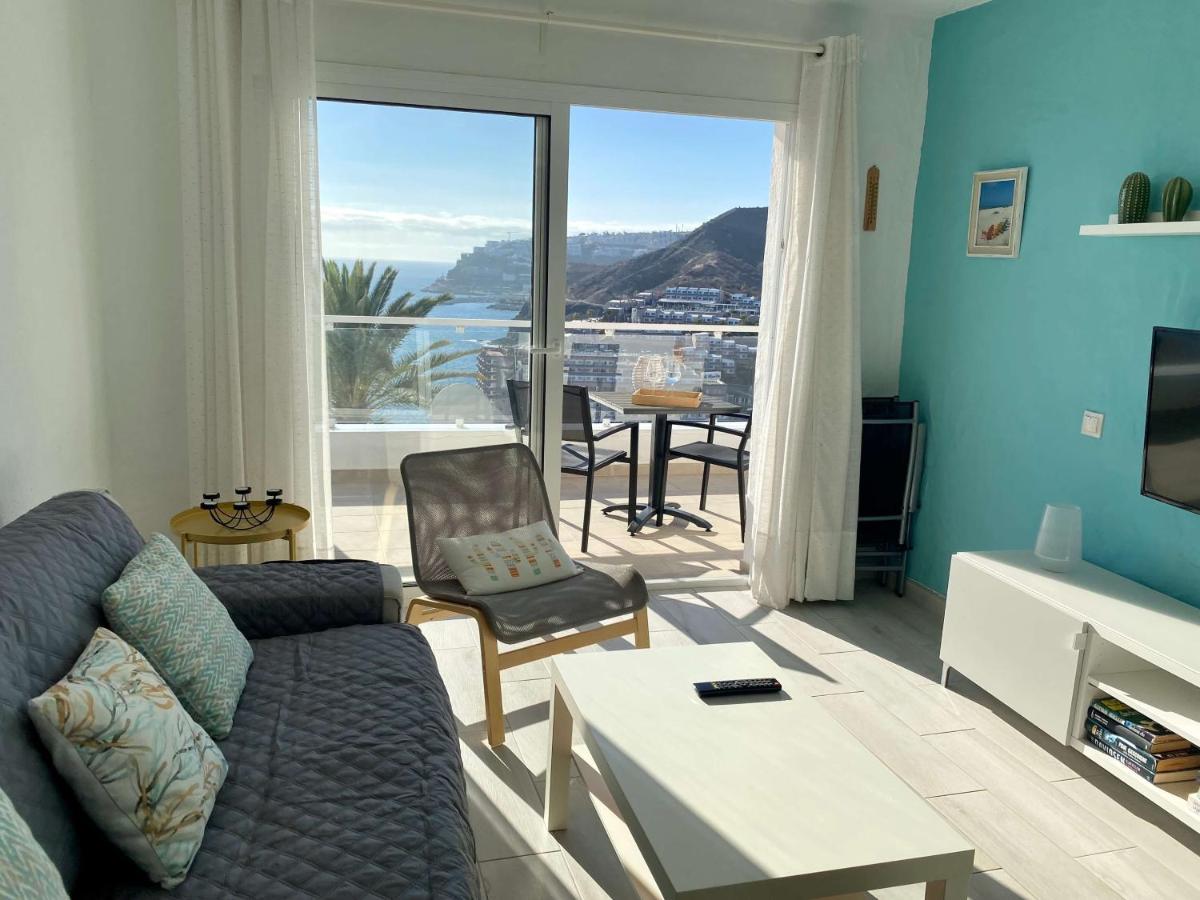 Casa Aita - Refurbished Apartment With Unparalleled Sea View Mogan Exterior photo